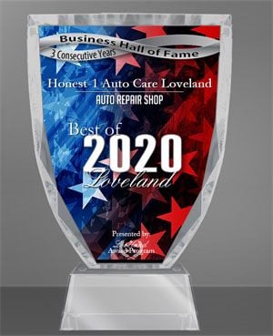 Best of Loveland 2020 Award | Honest-1 Loveland, OH